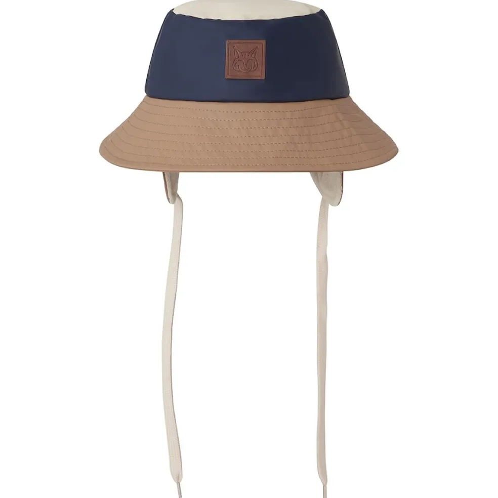 Liverpool Blockfärgad Återvunnen Regnhatt Navy/Walnut