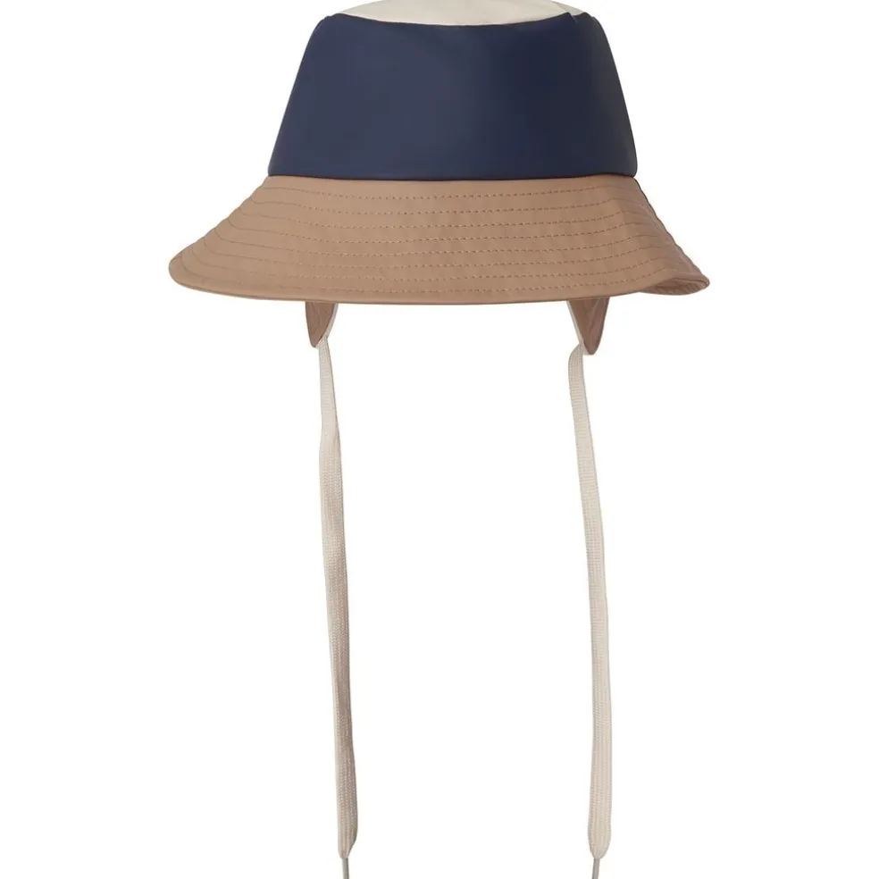 Liverpool Blockfärgad Återvunnen Regnhatt Navy/Walnut