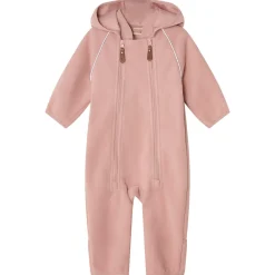 Livigno Vindfleeceoverall Woody Rose