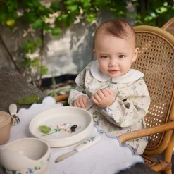 Långärmad Baby Bib Fairytale Forest