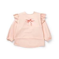 Långärmad Baby Bib Rosy Bow