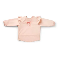 Långärmad Baby Bib Rosy Bow