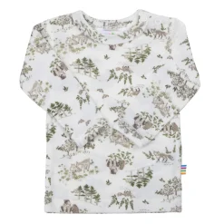 Långärmad Topp I Ull Off White