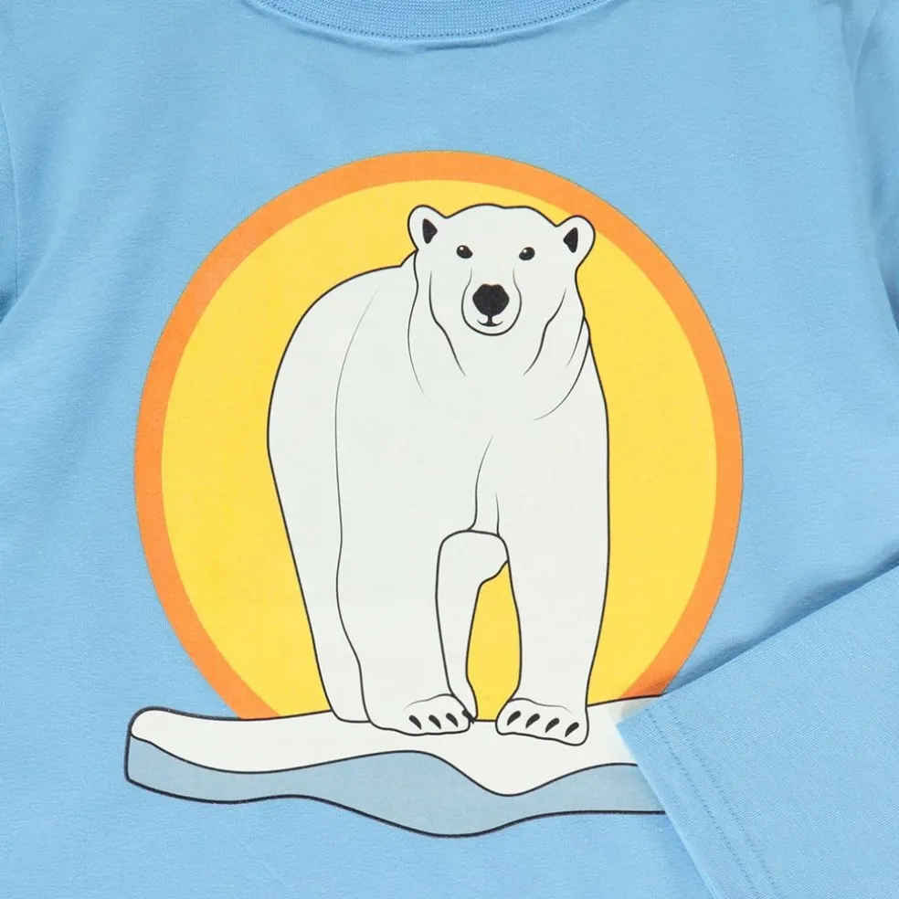 Långärmad t-shirt Alaskan Blue Polar Bear