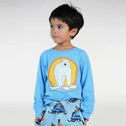 Långärmad t-shirt Alaskan Blue Polar Bear