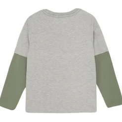 Långärmad T-shirt Grey Melange