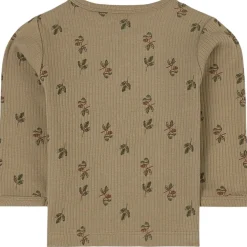 Långärmad T-shirt Olive