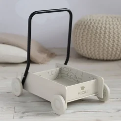 Lära Gå-vagn Beige