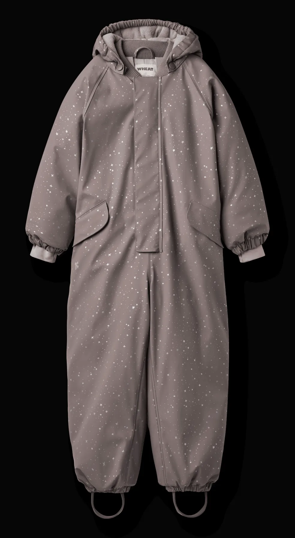 Ludo Vinteroverall Purple Stone Stars