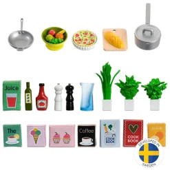 Lundby Tillbehör Till Dockkök Multi