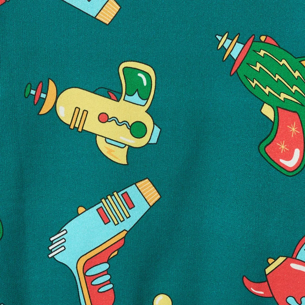 Macoun With Space Blasters Mjukisbyxor Petroleum Green