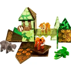 MAGNA-TILES Jungle Animals 25 Pcs Set Jungle Animals