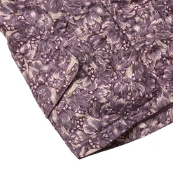 Mathilde Tech Blommig Babyjacka Purple Tulips