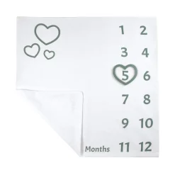 Matta Med Kalender Vit