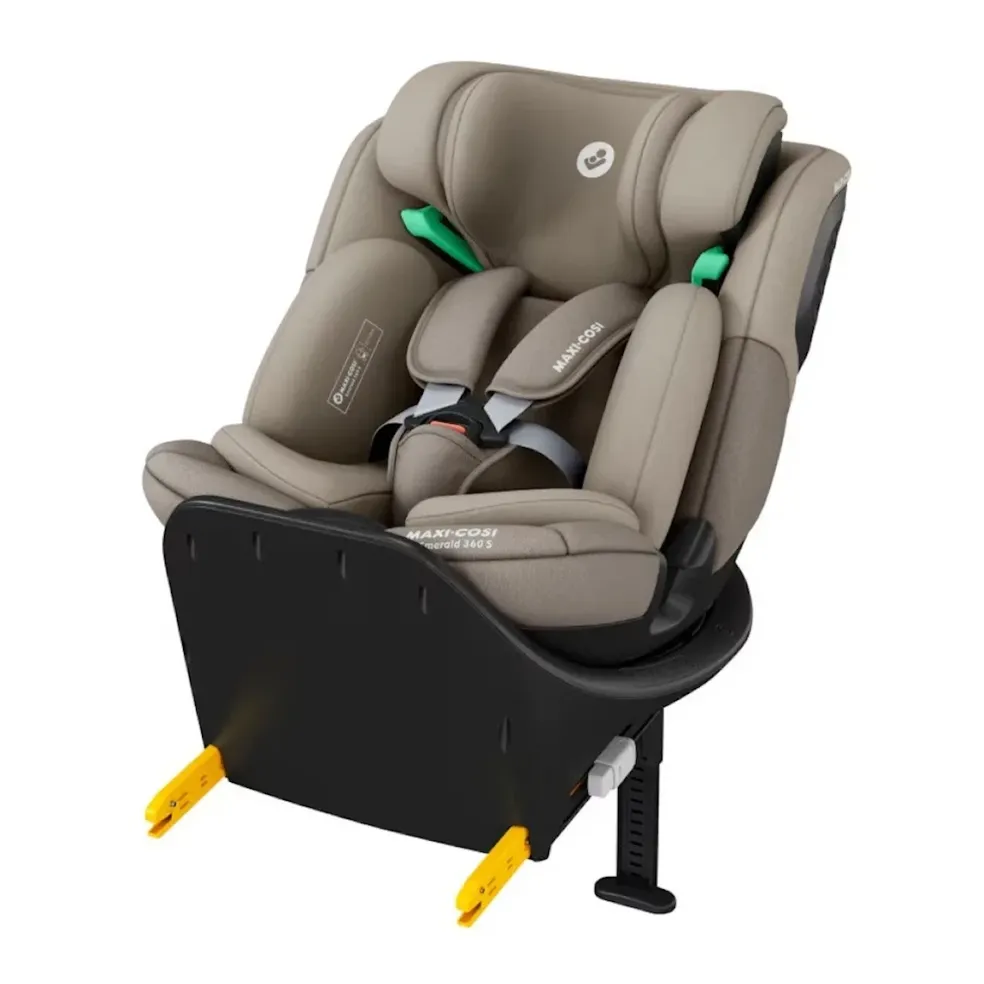 MC Emerald 360 S Bilbarnstol 0-12Y/ 0-36 Kg Tonal Truffle