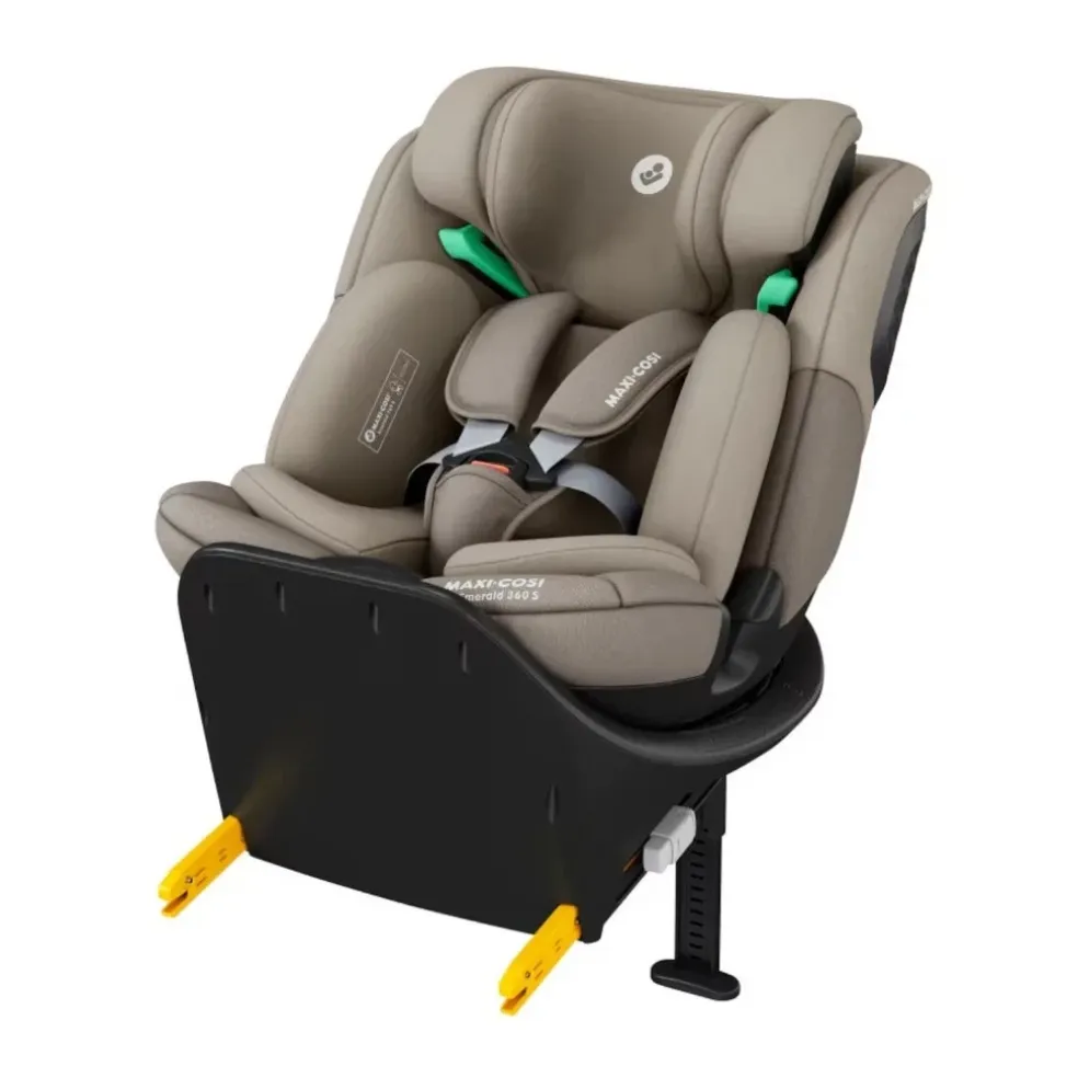 MC Emerald 360 S Bilbarnstol 0-12Y/ 0-36 Kg Tonal Truffle