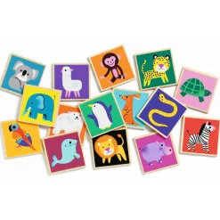 Memo Wood Memory-spel Multi