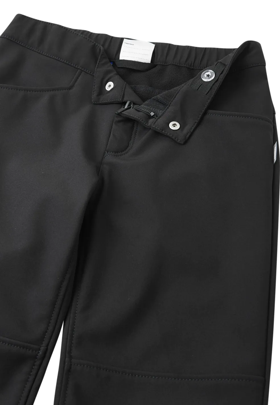 Mighty Softshell Byxor Black