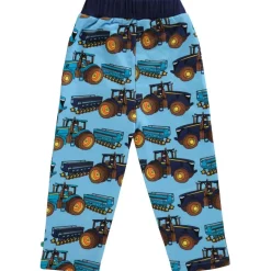 Mönstrad Mjukisshorts Med Traktorer Blue Grotto