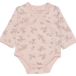 Mönstrad Omlottbody Sepia Rose