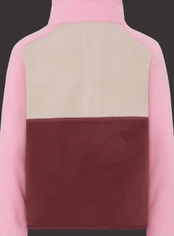 Monte Kids 4 Halvknapp Jumper Anemon Red