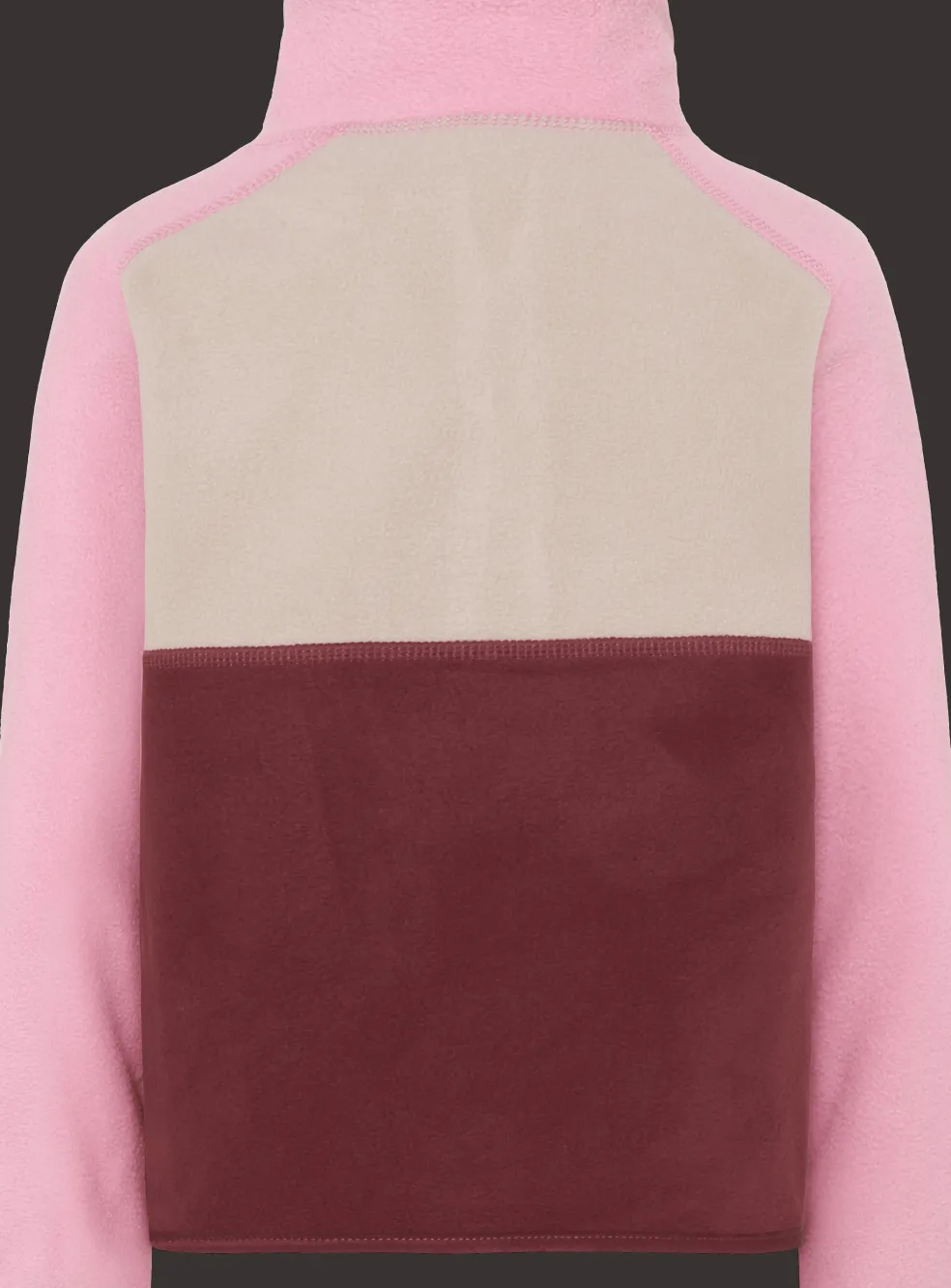 Monte Kids 4 Halvknapp Jumper Anemon Red