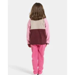Monte Kids 4 Halvknapp Jumper Anemon Red