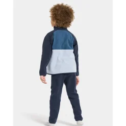 Monte Kids 4 Halvknapp Jumper Cloud Blue