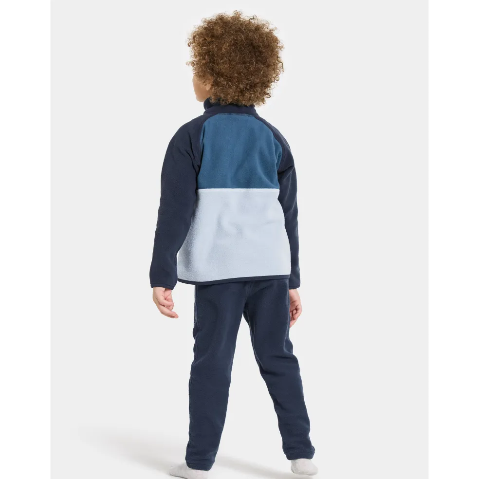 Monte Kids 4 Halvknapp Jumper Cloud Blue