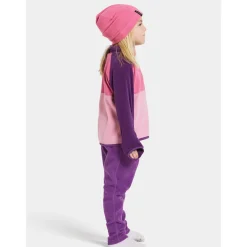 Monte Kids 4 Halvknapp Jumper Light Heather Pink