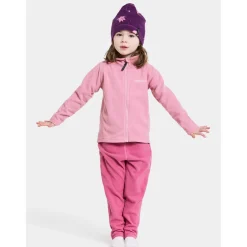 Monte Kids 10 Jumper Med Hel Dragkedja Light Heather Pink