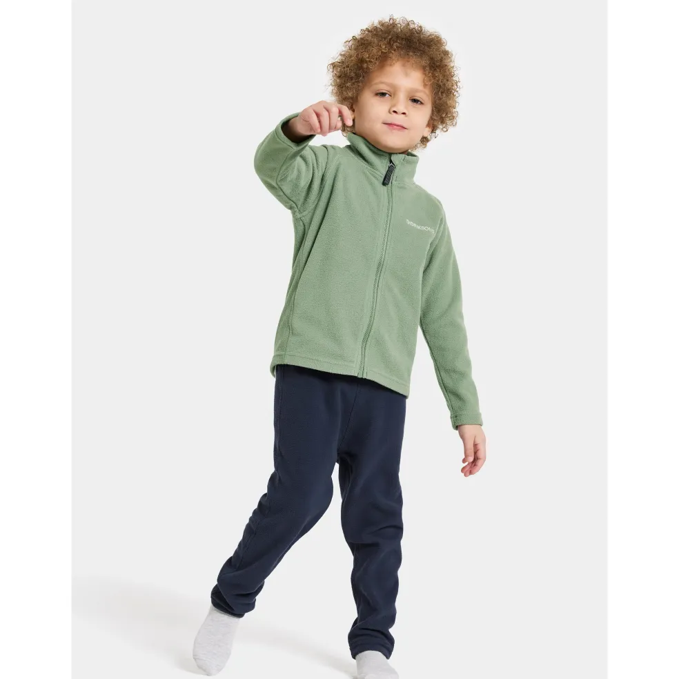 Monte Kids 10 Jumper Med Hel Dragkedja Light Moss