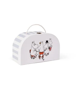Moomin Resväska Light Blue White