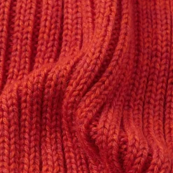 Mössa - Villaisa i Tomato red