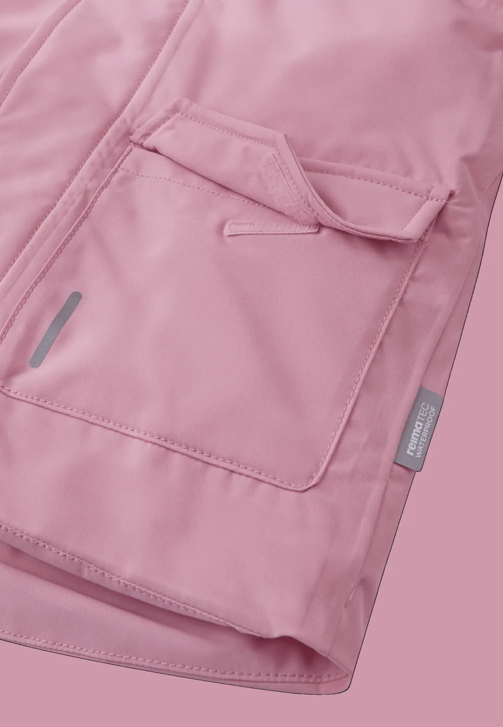 Mutka Reimatec Vinterjacka Grey Pink