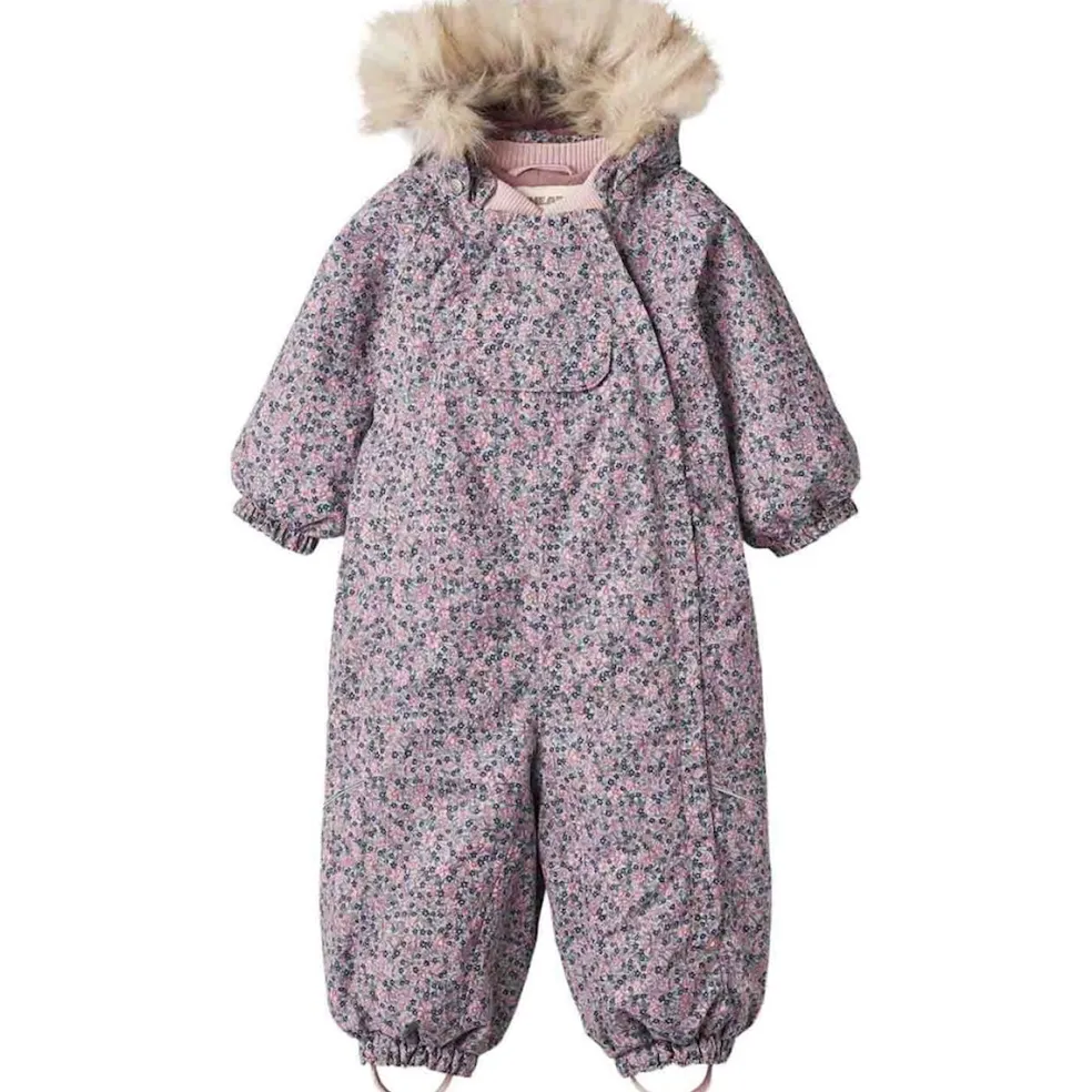 Nickie Tech Vinteroverall Winter Flowers