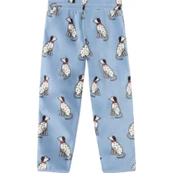 Northpole Fleecebyxor Dove Blue Dalmatian