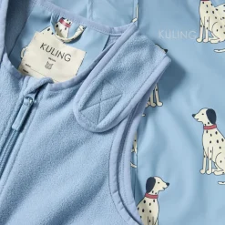 Ottawa Fodrat Regnställ Dove Blue Dalmatian