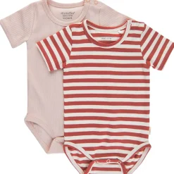 2-pack Kortärmad Baby Body Canyon Rose