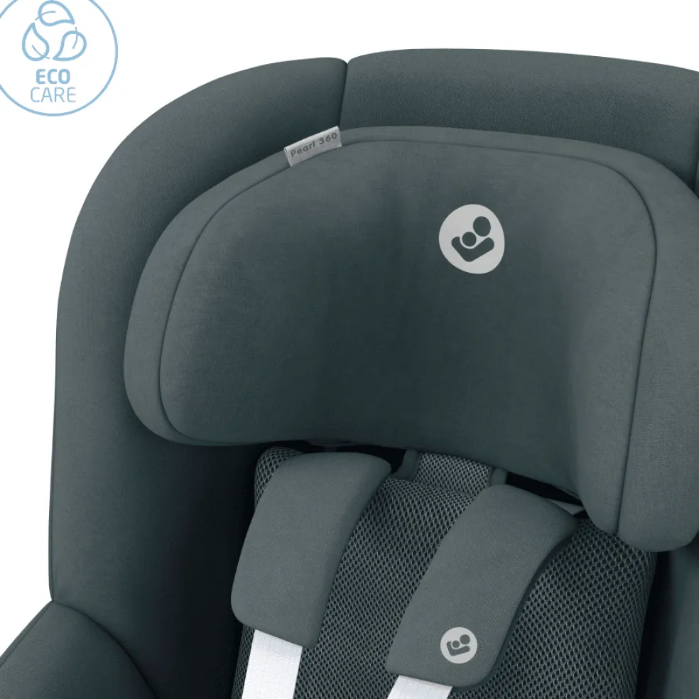 Pearl 360 Bilbarnstol 3M-4Y / 0-17,4 Kg Authentic Graphite