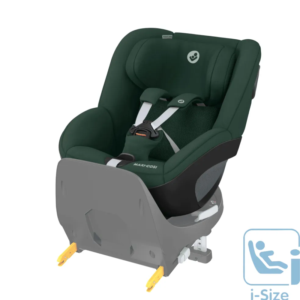 Pearl 360 4 M - 4 Y/ 0 - 17,4 Kg Bilbarnstol Autentic Green