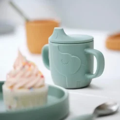 Peekaboo Spout Cup Elphee Blue