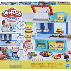 Play-Doh Kitchen Creations Busy Chefs Lekset Deluxe Restaurang