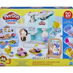 Play-Doh Kitchen Creations Färgglada Kökskreationer För Café-lekset