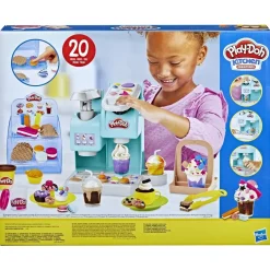 Play-Doh Kitchen Creations Färgglada Kökskreationer För Café-lekset