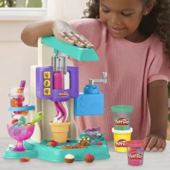 Play-Doh Rainbow Swirl Ice Cream-lekset