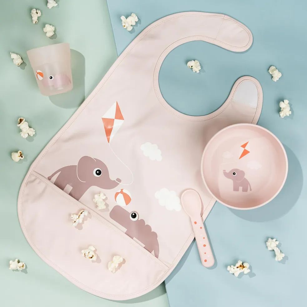 Playground Bib Med Kardborreband Powder