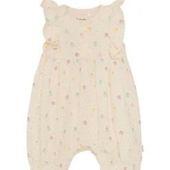Playsuit Aop White Swan