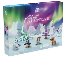Plus-Plus Adventskalender - Tomtens Norrskensäventyr Mix