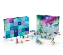 Plus-Plus Adventskalender - Tomtens Norrskensäventyr Mix